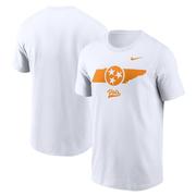 Tennessee Nike Primary Wordmark Cotton Tee